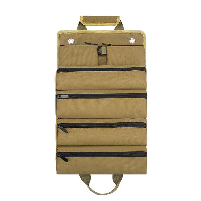 Compact Tool Roll Organizer