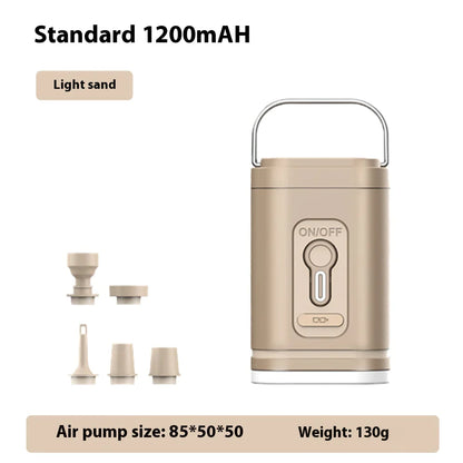 Portable Electric Air Pump with Light - Tekloop