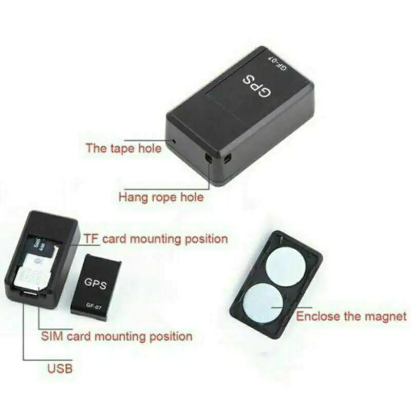 Mini Magnetic GPS Tracker Real-time - Tekloop