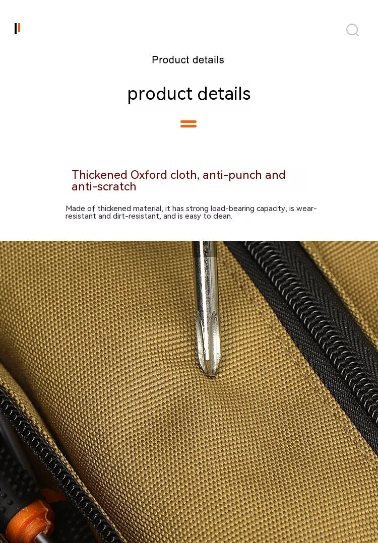 Compact Tool Roll Organizer