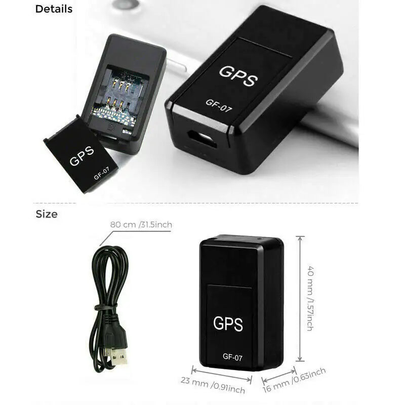 Mini Magnetic GPS Tracker Real-time - Tekloop