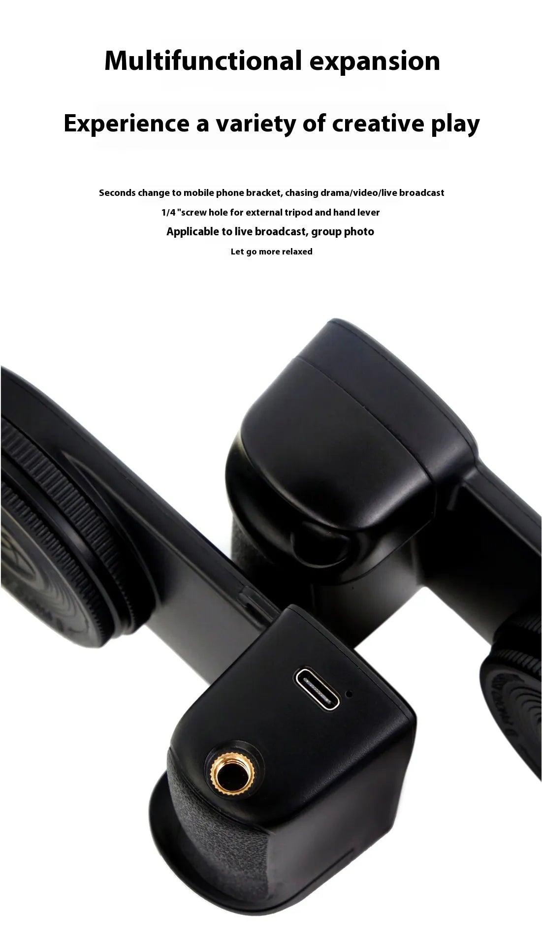 Magnetic Bluetooth Selfie Light
